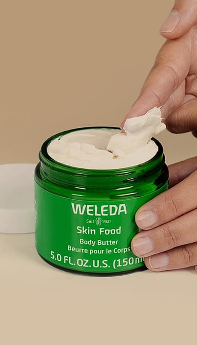 skin food burro per il corpo weleda pianta ricca in cura del corpo - weleda