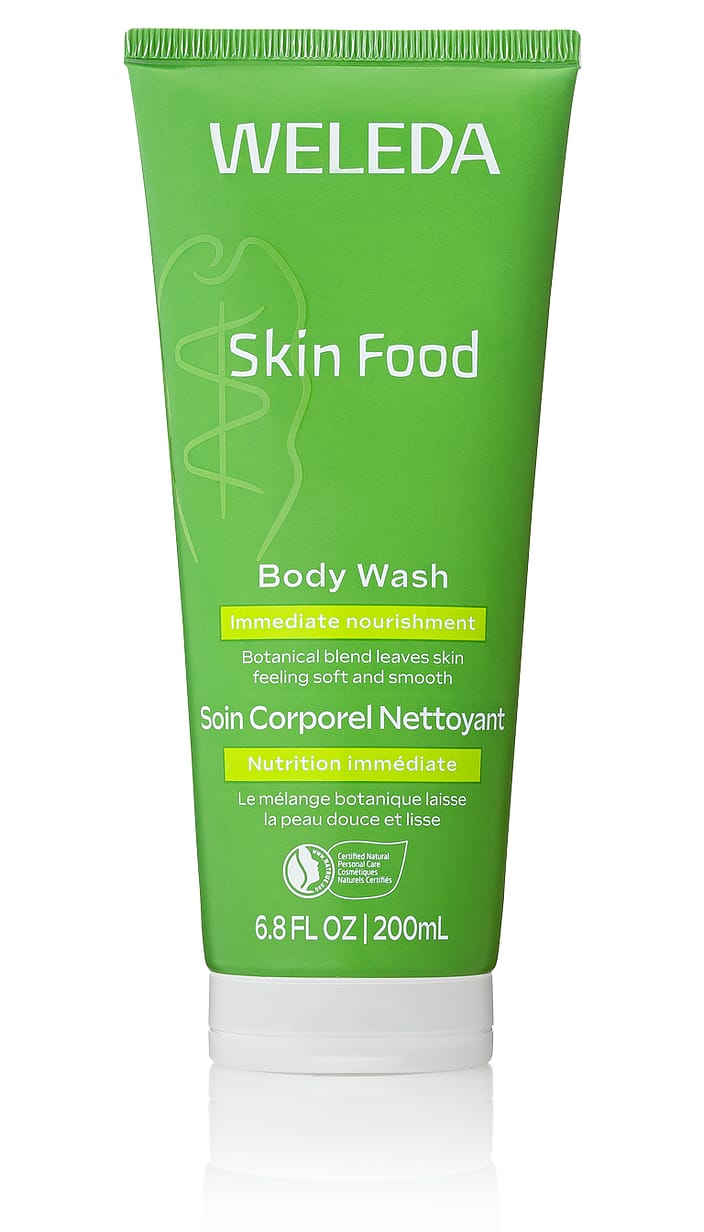 nutrimento per la pelle lavare il corpo - weleda