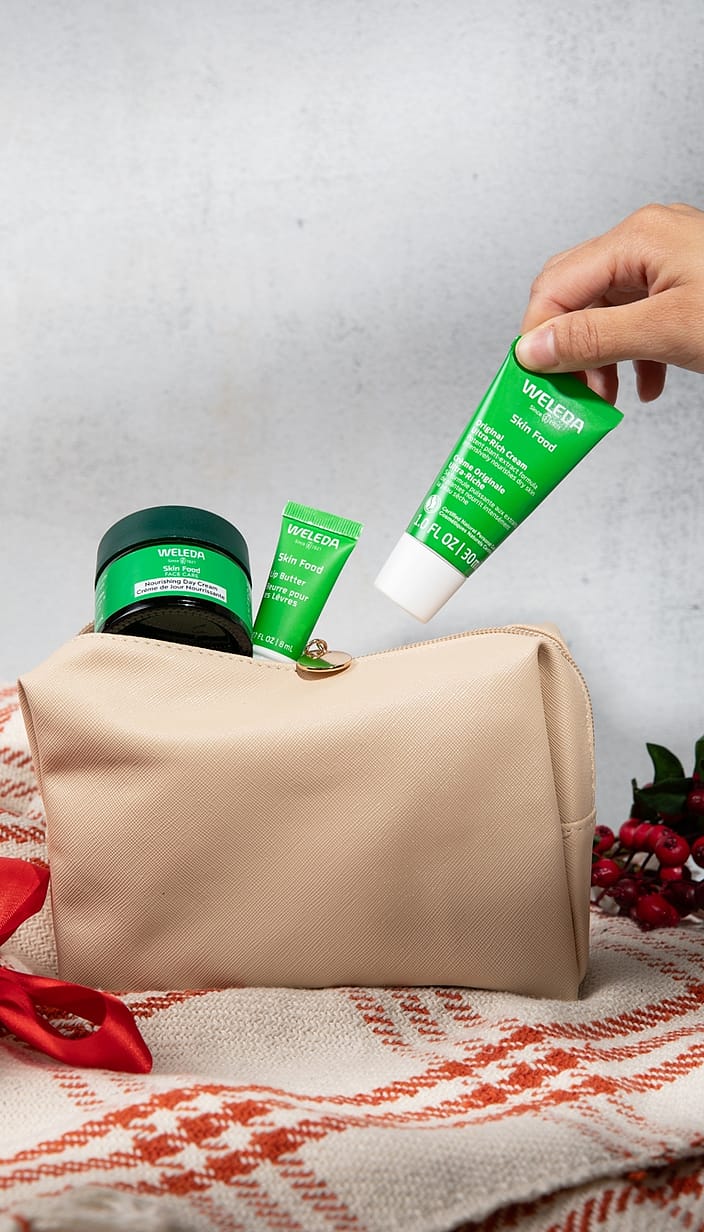 skin food glowy idratazione trio - weleda