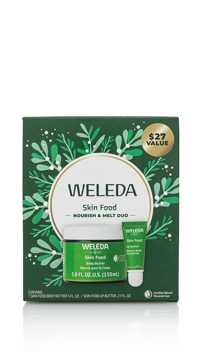 skin food nutrire amp sciogliere duo - weleda