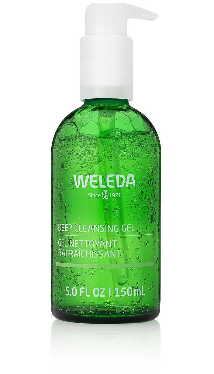 deep cleansing gel in chiaro equilibrato pelle - weleda
