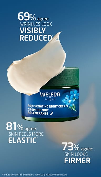 rigenerante crema notte weleda per la cura del viso - weleda