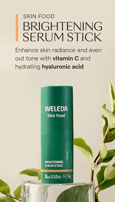 skin food brightening serum stick - weleda